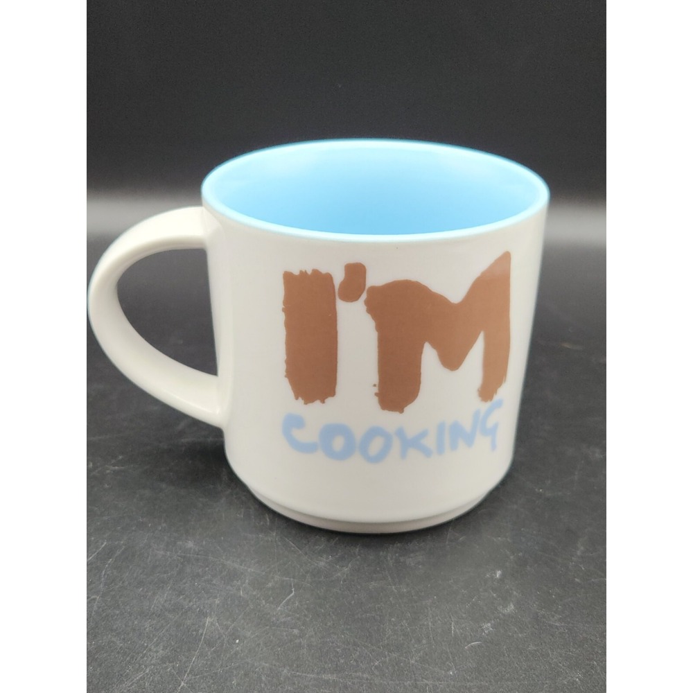 Jamie Oliver Ceramic Coffee Mug 12 Oz I'm Cooking You're Washing Up